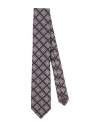 Canali Man Ties & Bow Ties Burgundy Size - Silk In Red