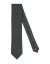 Canali Man Ties & Bow Ties Charcoal Size - Silk In Gray
