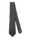 Canali Man Ties & Bow Ties Lead Size - Silk In Grey
