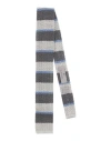 Canali Man Ties & Bow Ties Light Grey Size - Silk In Grey