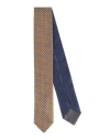 Canali Man Ties & Bow Ties Marigold Size - Silk In Yellow