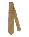 Canali Man Ties & Bow Ties Marigold Size - Silk In Yellow