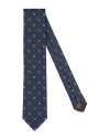 Canali Man Ties & Bow Ties Midnight Blue Size - Silk In Blue