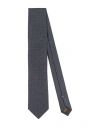 Canali Man Ties & Bow Ties Midnight Blue Size - Silk In Blue