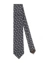 Canali Man Ties & Bow Ties Midnight Blue Size - Silk In Blue