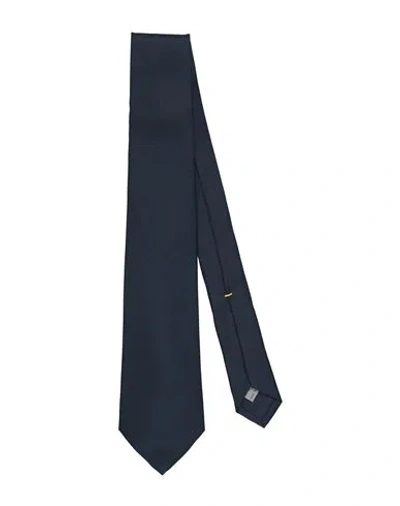 Canali Man Ties & Bow Ties Navy Size - Silk