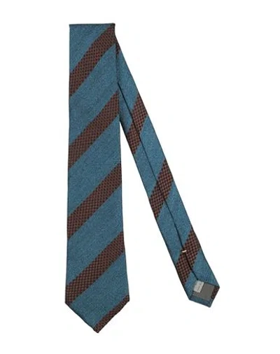 Canali Man Ties & Bow Ties Pastel Blue Size - Silk