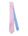 Canali Man Ties & Bow Ties Pink Size - Silk