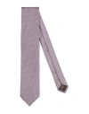 Canali Man Ties & Bow Ties Pink Size - Silk In Pink