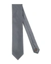 Canali Man Ties & Bow Ties Slate Blue Size - Silk