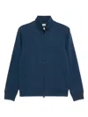 Canali Mélange-effect Sweatshirt In Blue