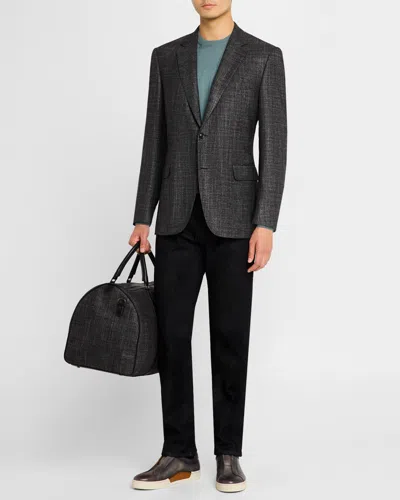 Canali Men's 90th Anniversary Wool Sport Coat In Charcoal