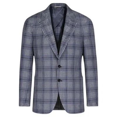 Pre-owned Canali Men's Blazer L In Gray