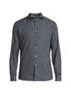 Canali Grid-pattern Shirt In Pattern