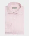 Canali Men's Classic-fit Cotton Bengal Stripe Dress Shirt In Multi