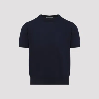 Canali Cotton T-shirt In Black