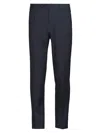 Canali Men's Classic Solid Dress Trousers In Blue