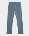 Canali Men's Cotton-stretch Trim Fit Five-pocket Pants In Blue