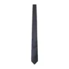 Canali Men Dark Blue Solid Tie In Black