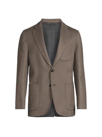 Canali Men's Double Blazer Jacket In Multi