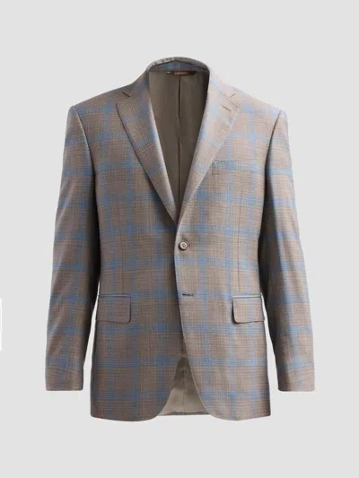 Canali Men's Plaid Wool Sport Coat In Multi