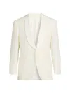Canali Men's Shawl Lapel Silk-wool Dinner Jacket In Multi