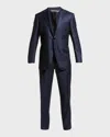 Canali Men's Solid Wool Two-piece Suit In Navy