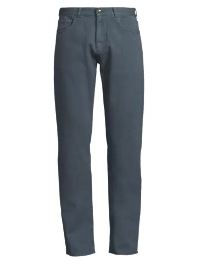 Canali Men's Stretch Modern-fit Slim Jeans In Blue