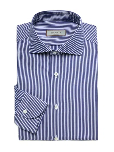 Canali Dress Shirt In Navy