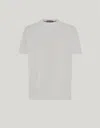 Canali Crew-neck T-shirt In White