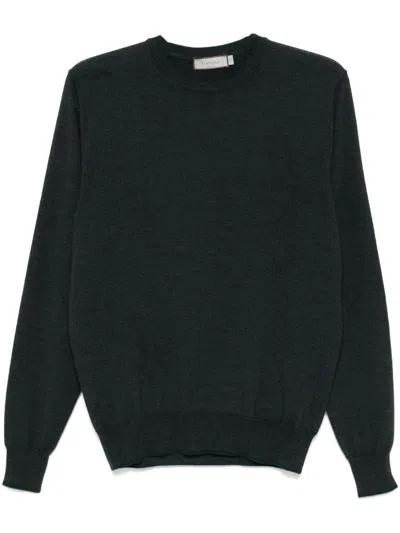 Canali Merino Sweater In Blue