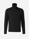 Canali High-neck Jumper In Black