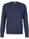 Canali Merino Wool Sweater In Blue