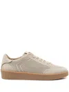 Canali Mesh Sneakers In Neutral