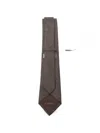 Canali Micro-pattern Silk Tie In Multi