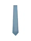 Canali Micro-pattern Tie In Blue