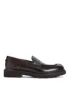 Canali College With Pennypack And Eva Sole Loafers In Brown