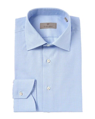 Canali Dress Shirt In Blue