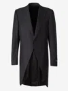 Canali Single-breasted Tailcoat In Black