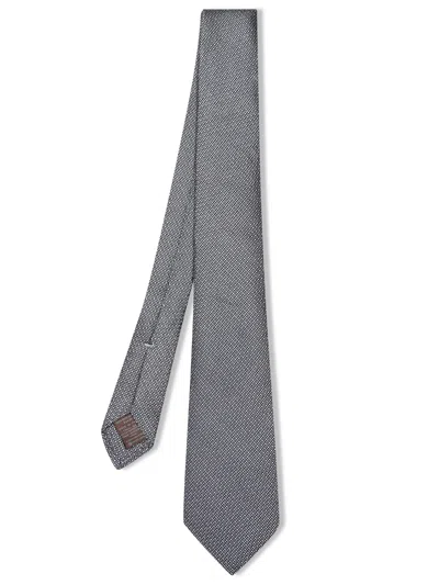 Canali Mov Grey Tie