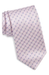 Canali Neat Medallion Silk Tie