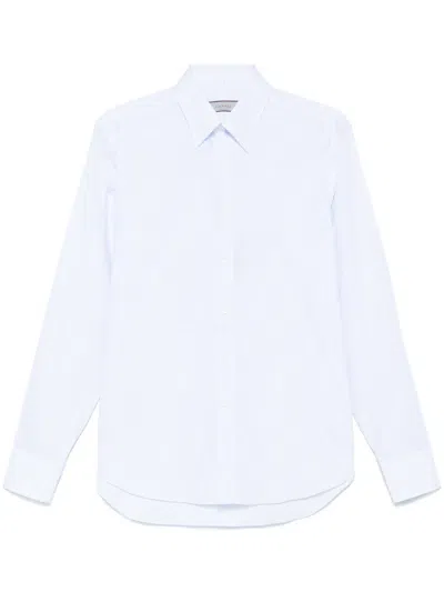 Canali Nuvola Hemd In White