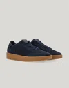 Canali Mesh Sneakers In Blue