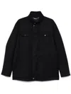 Canali Padded Jacket In Blue