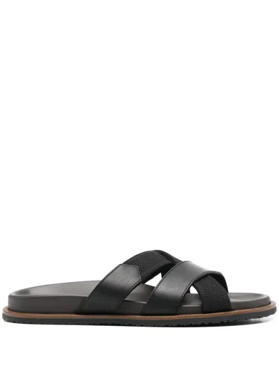 Canali Panelled Sandals