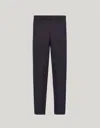 Canali Formal Wool Trousers In Black