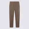 Canali Trousers In Brown
