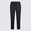 Canali Drawstring-waistband Trousers In Gray