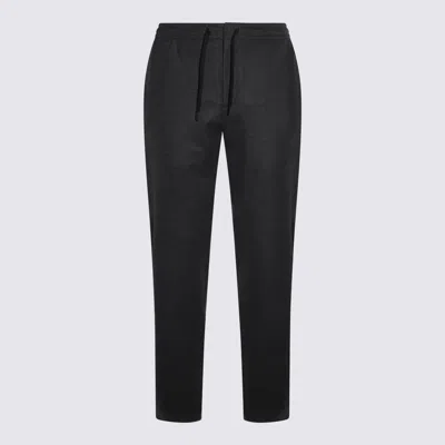 Canali Drawstring-waistband Trousers In Gray