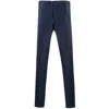 Canali Straight-leg Tailored Trousers In Blue